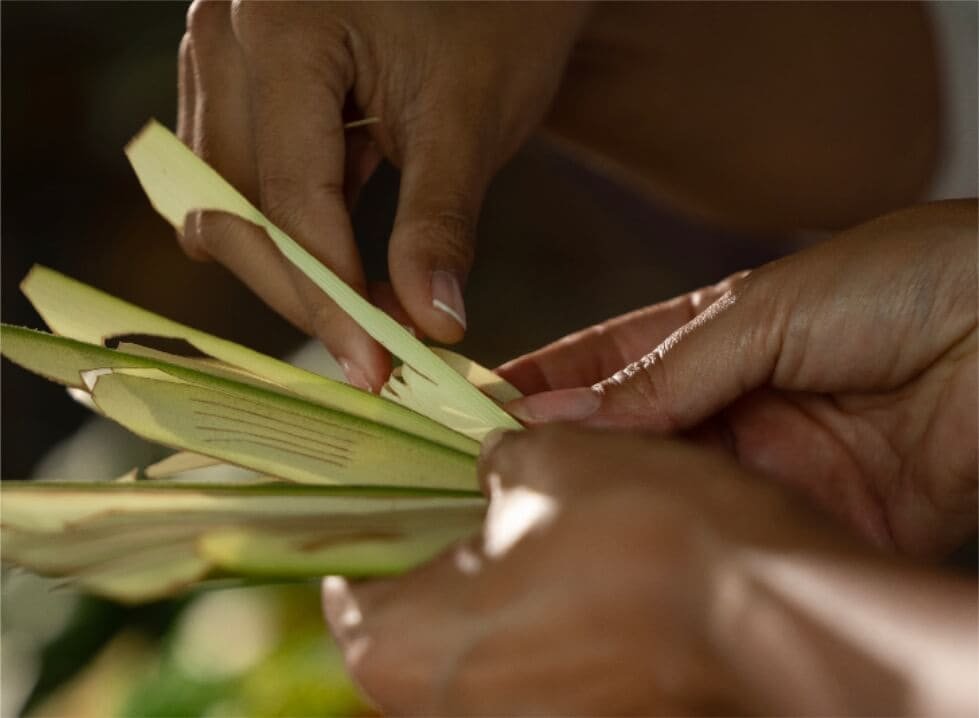Balinese Canang Making